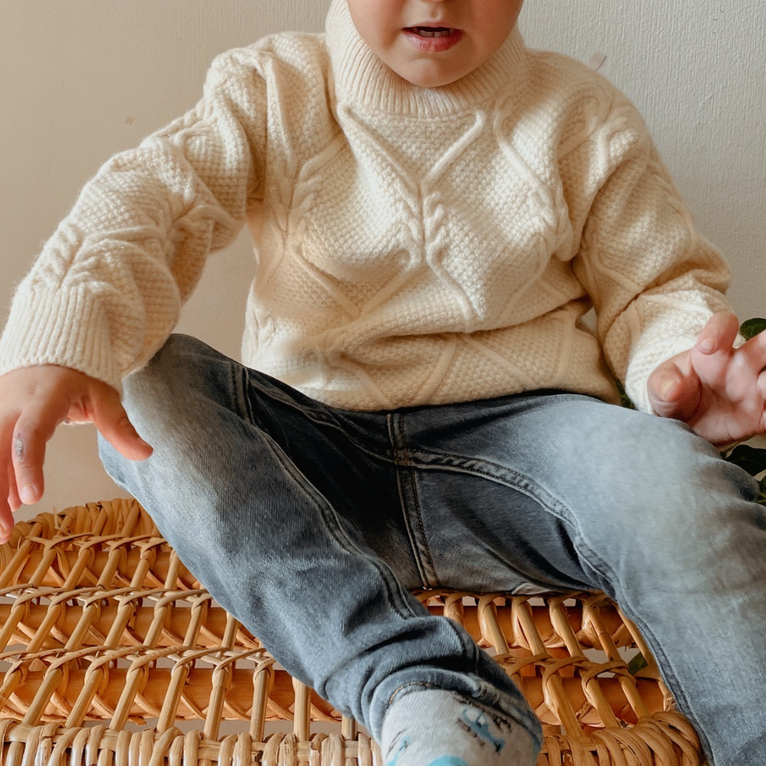 Sweater Kids BeClassic Crema