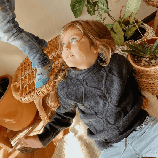 Sweater Kids BeClassic Azul Marino