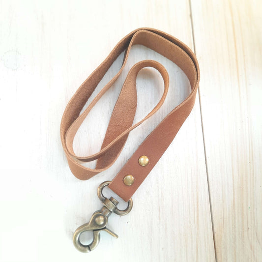 Lanyard Cuero Café