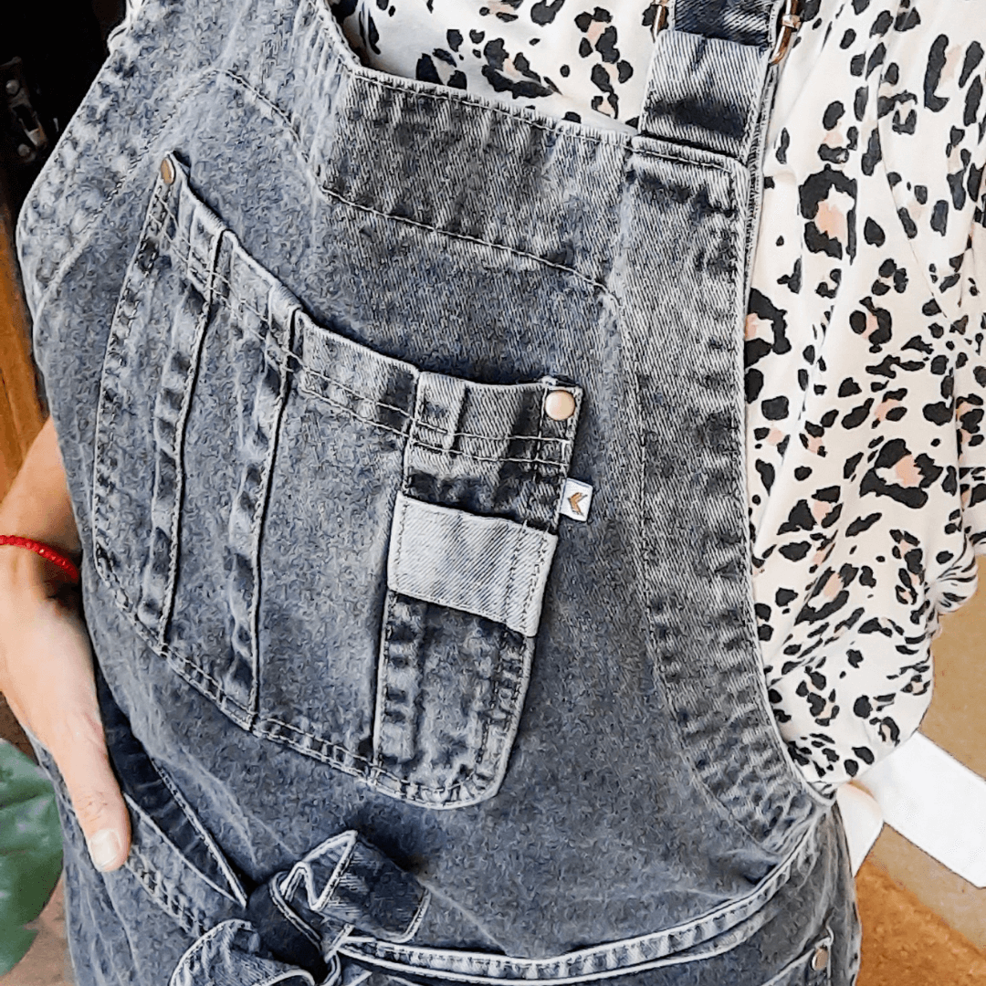 Pechera Denim Be Authentic Black