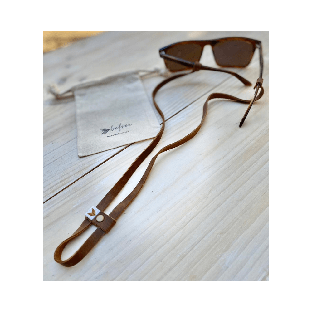 Strap para lentes de cuero