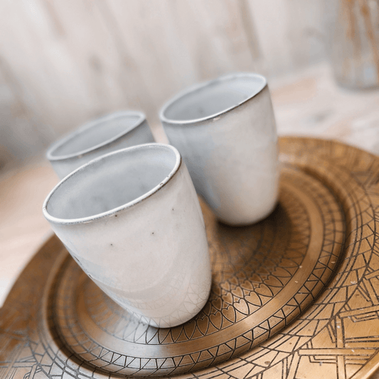 6 Vasos rústicos beBrave